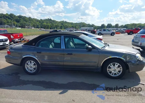 2004 Mercury Sable Gs from USA, damaged, VIN 1MEFM50U94A617443